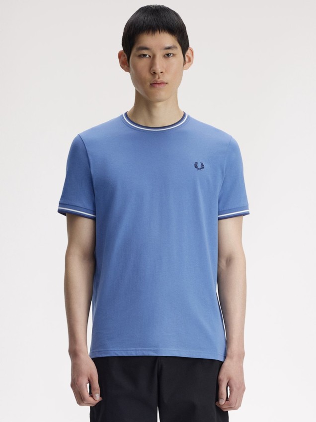 T-shirt com Riscas M1588V