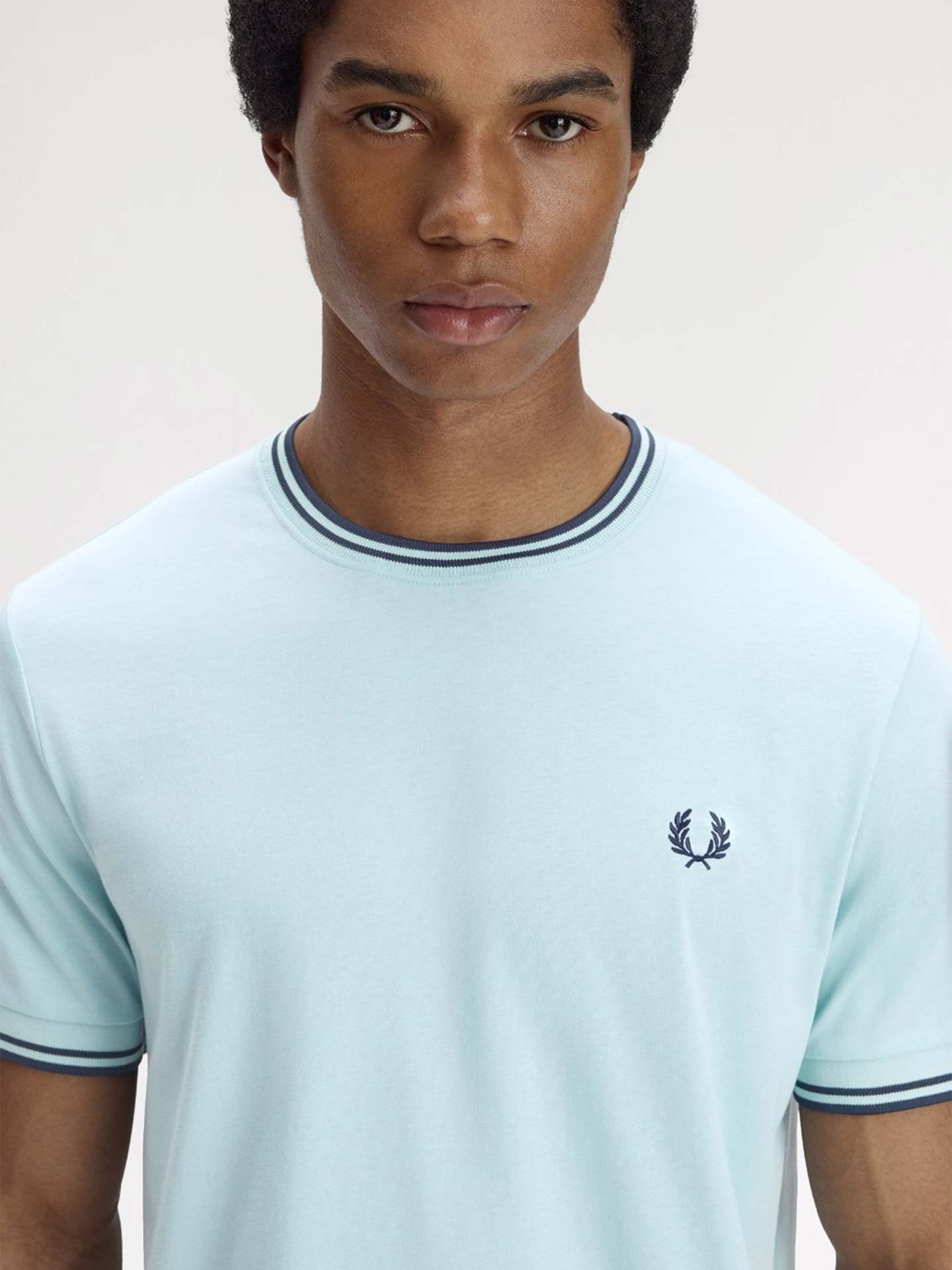 T-shirt com Riscas M1588V