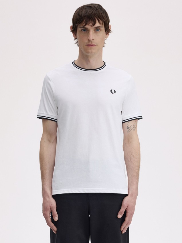 T-shirt com Riscas M1588V