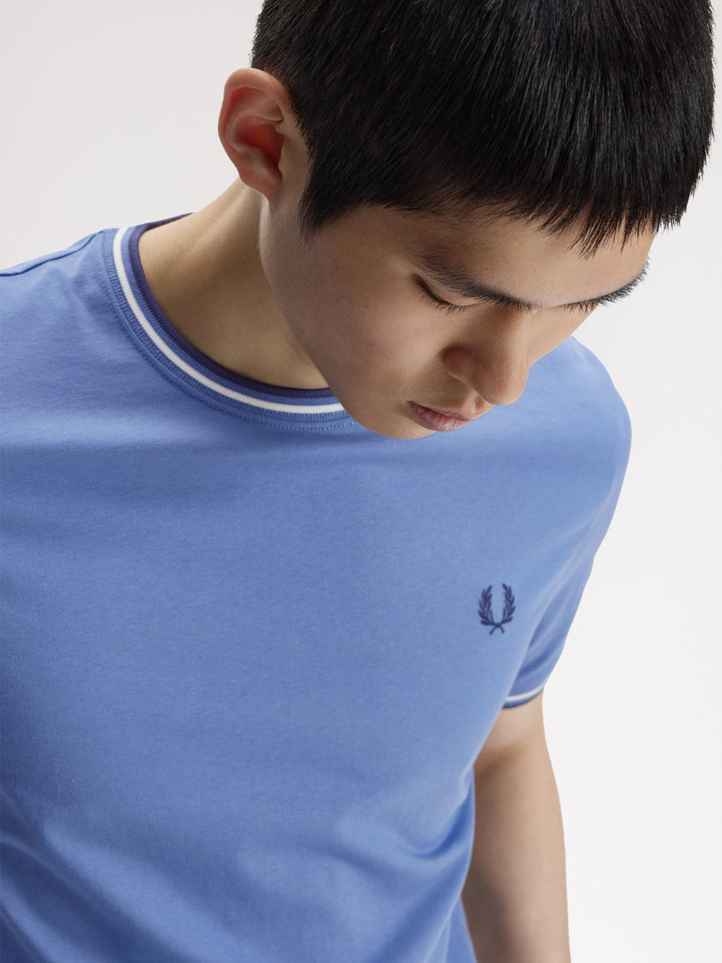 T-shirt com Riscas M1588V