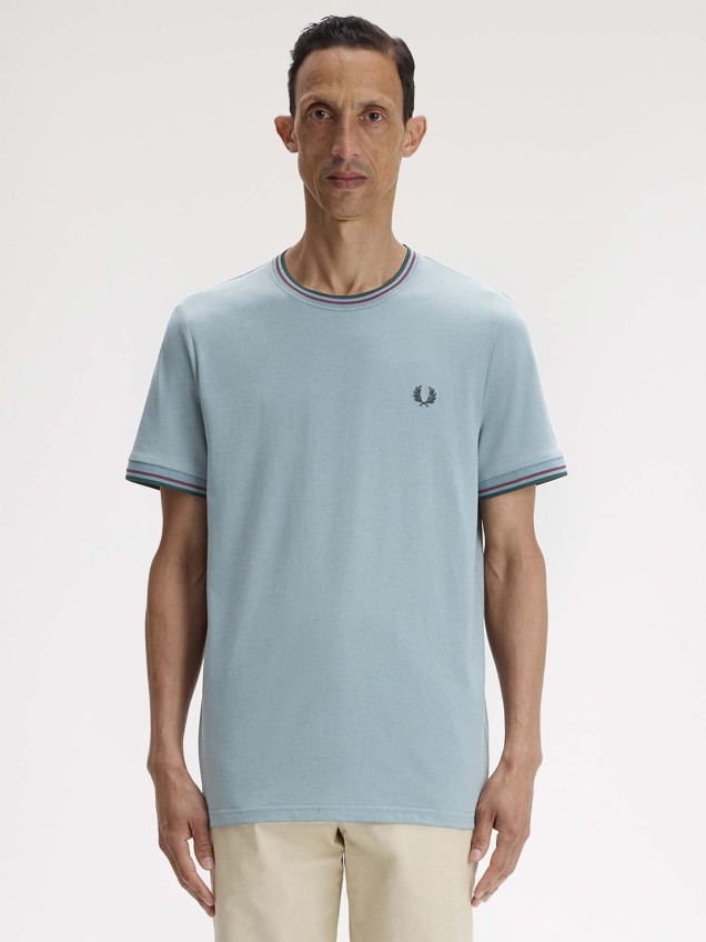 T-shirt com Riscas M1588V