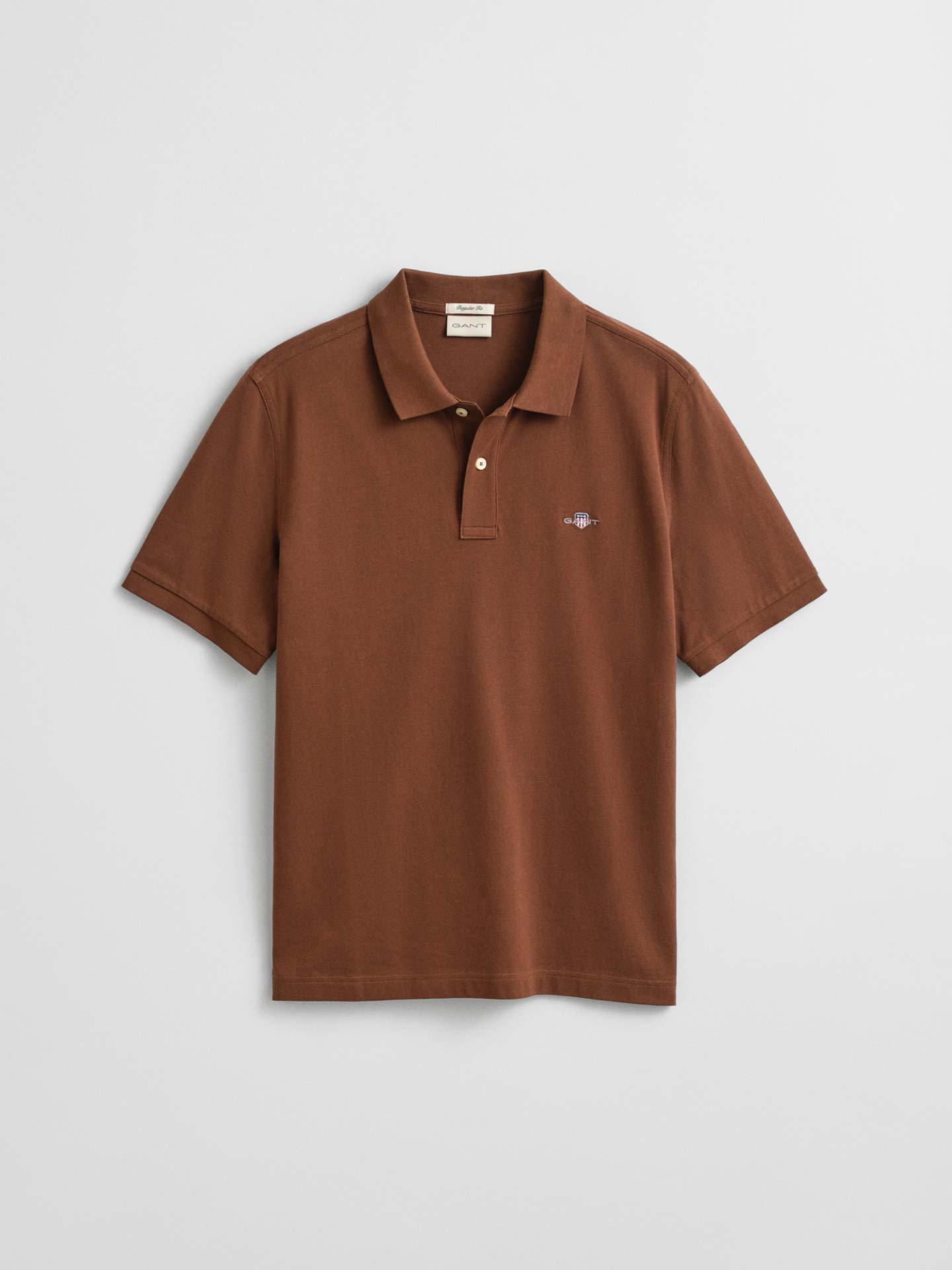 Polo de Manga Curta com Logótipo Bordado