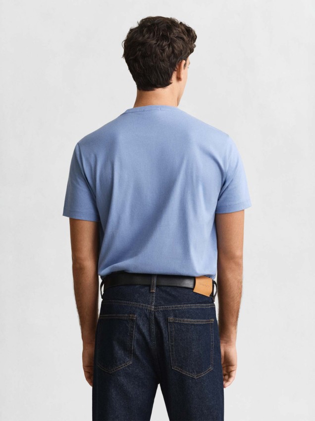 T-Shirt com Logótipo Bordado