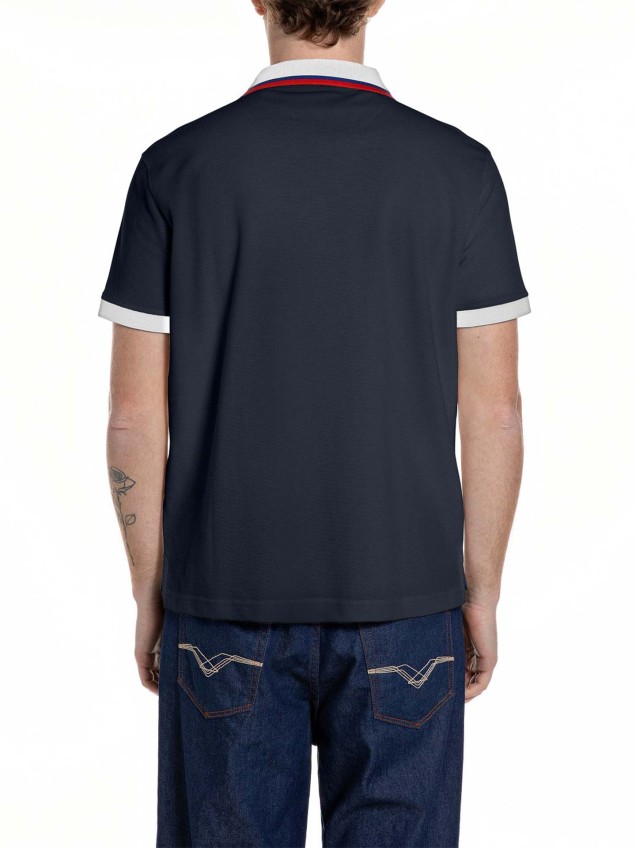 Polo Piqué com Bordado
