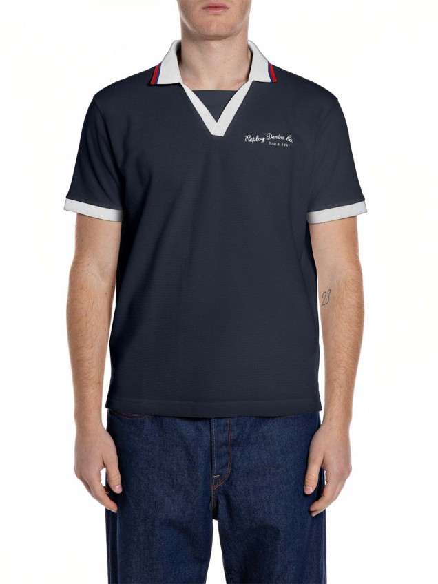 Polo Piqu� com Bordado