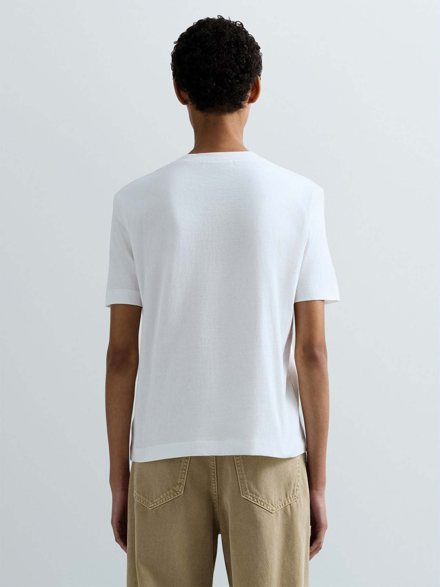 T-shirt Boxy Fit com Estampado