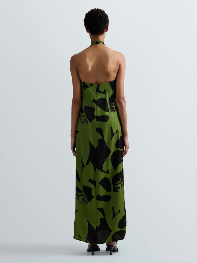 Vestido Comprido com Padrão