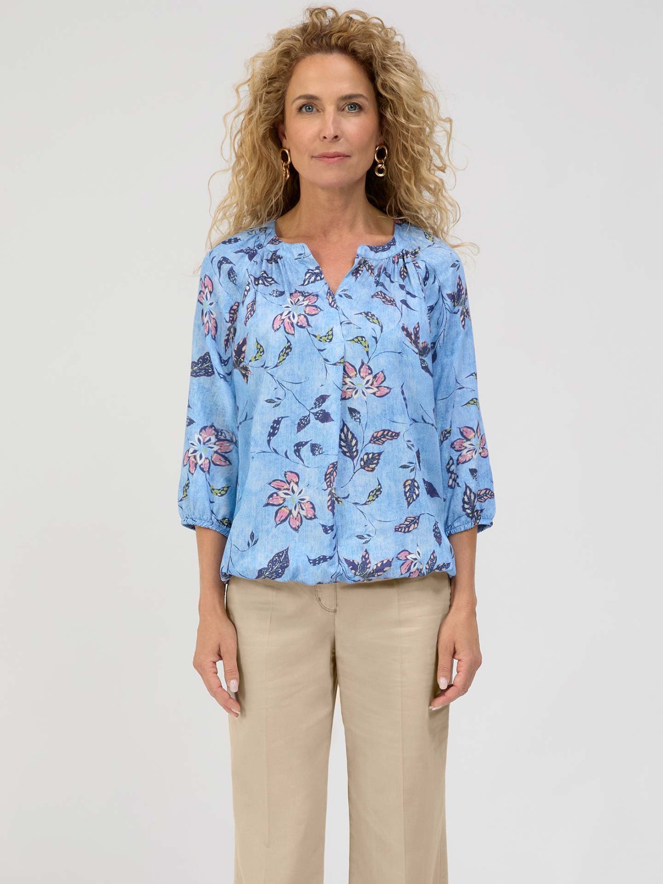 Blusa com Padr�o Rana