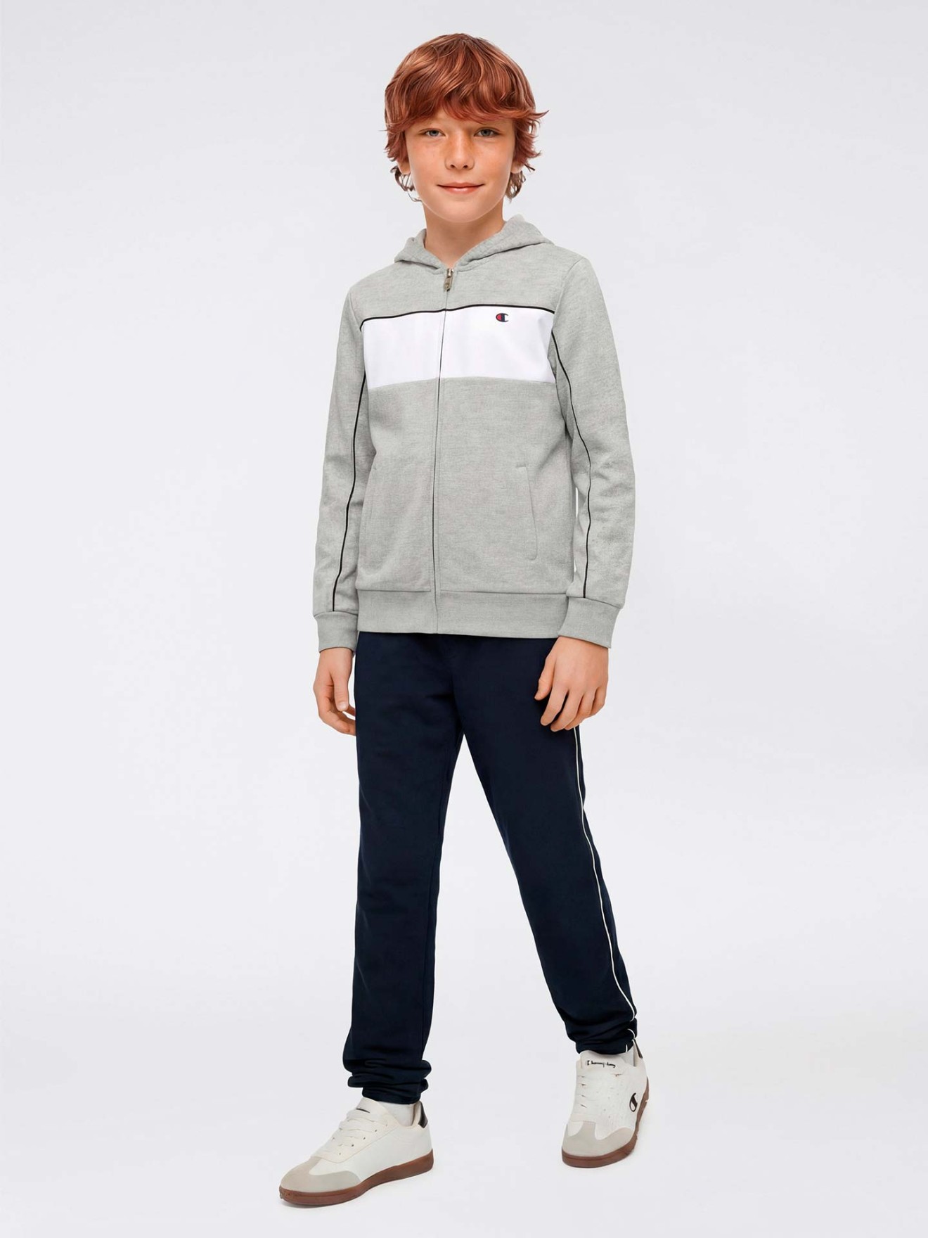 Fato de Treino com Casaco de Capuz