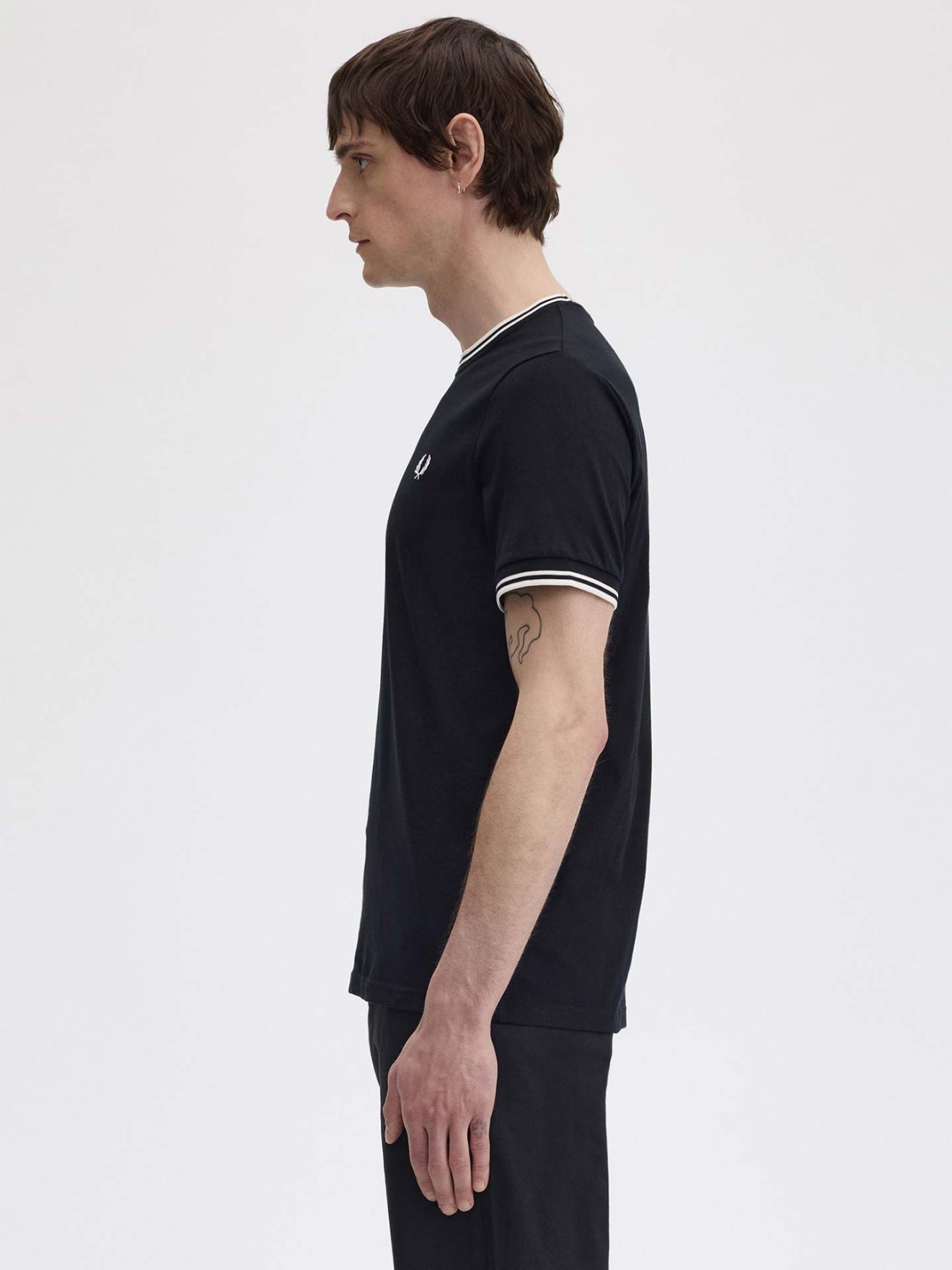 T-shirt com Riscas M1588V