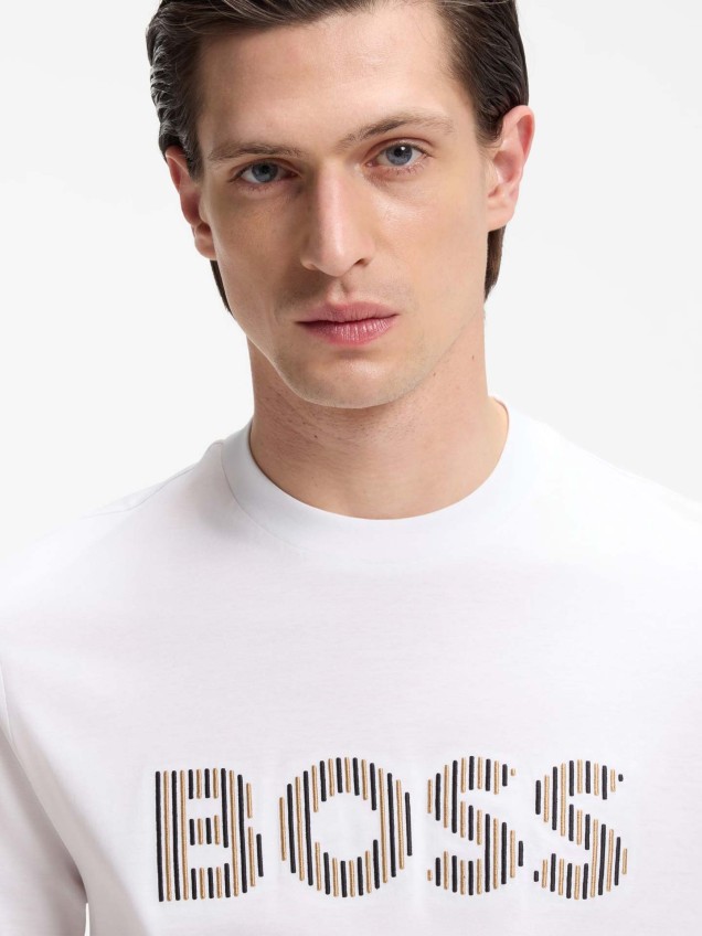 T-shirt com Logo Estampado