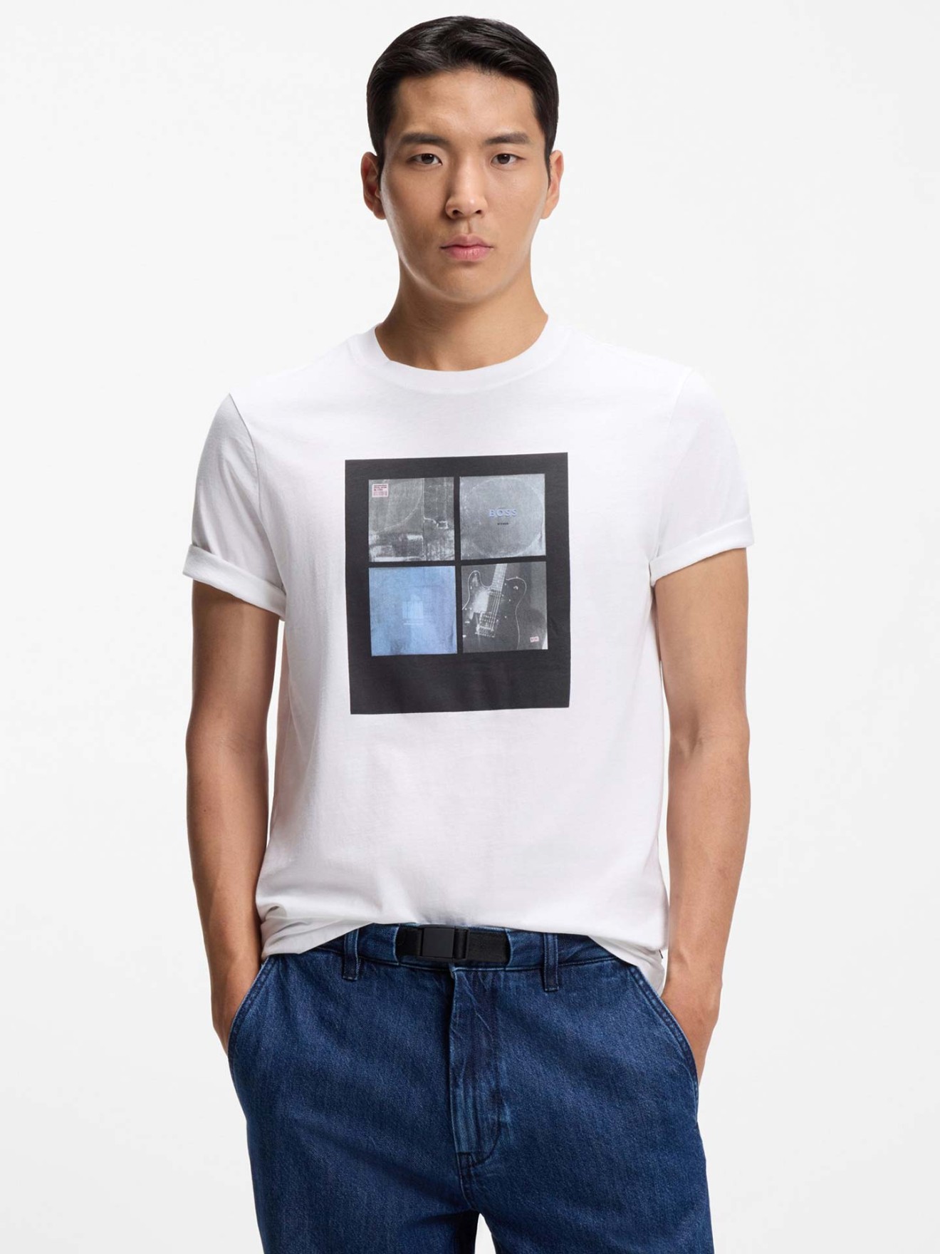 T-shirt com Estampado