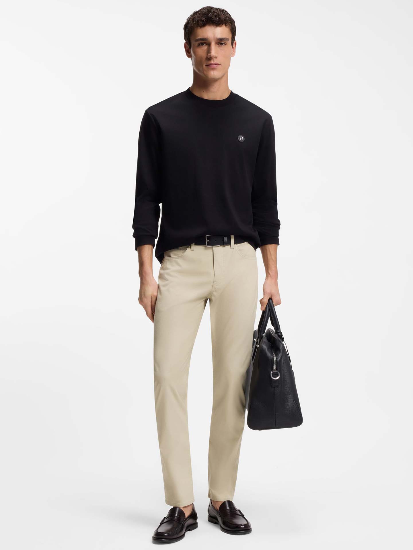 Calças de Ganga Slim Fit