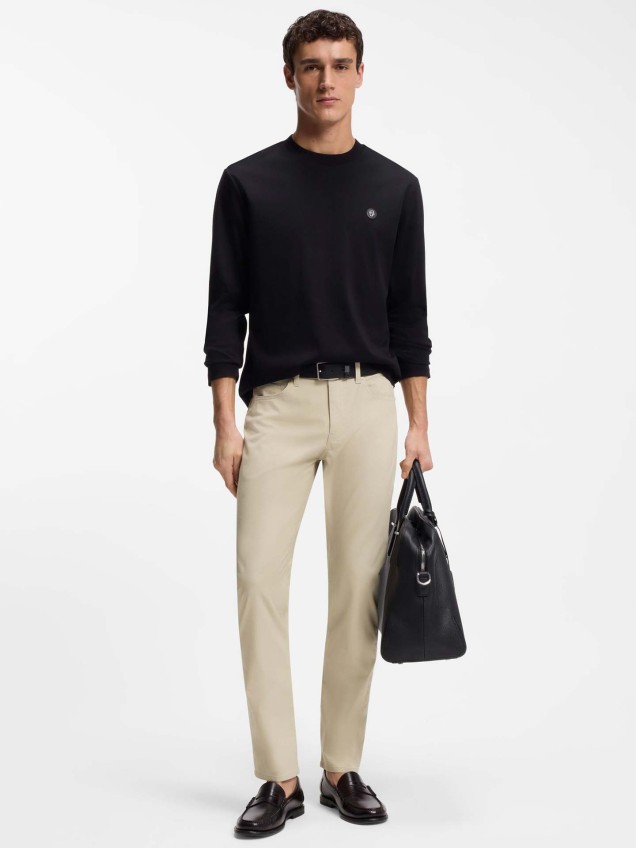 Calças de Ganga Slim Fit