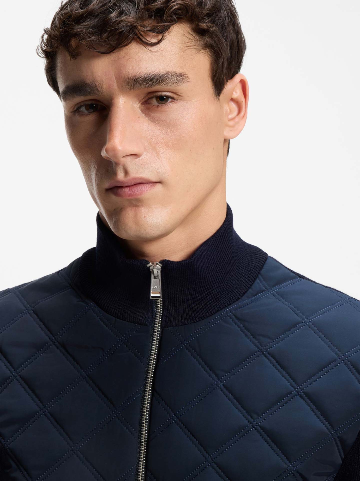 Casaco Combinado com Frente Acolchoada