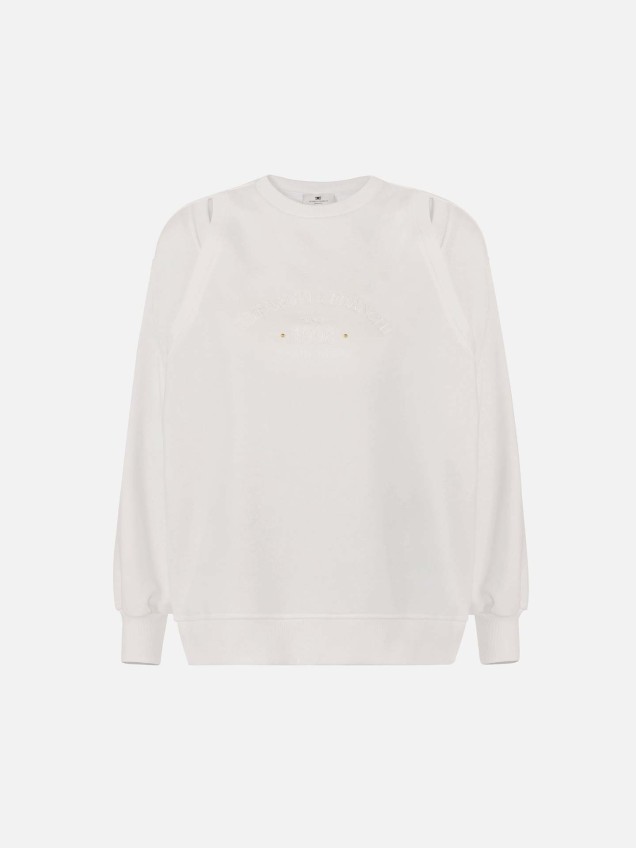 Sweatshirt com Logótipo Bordado