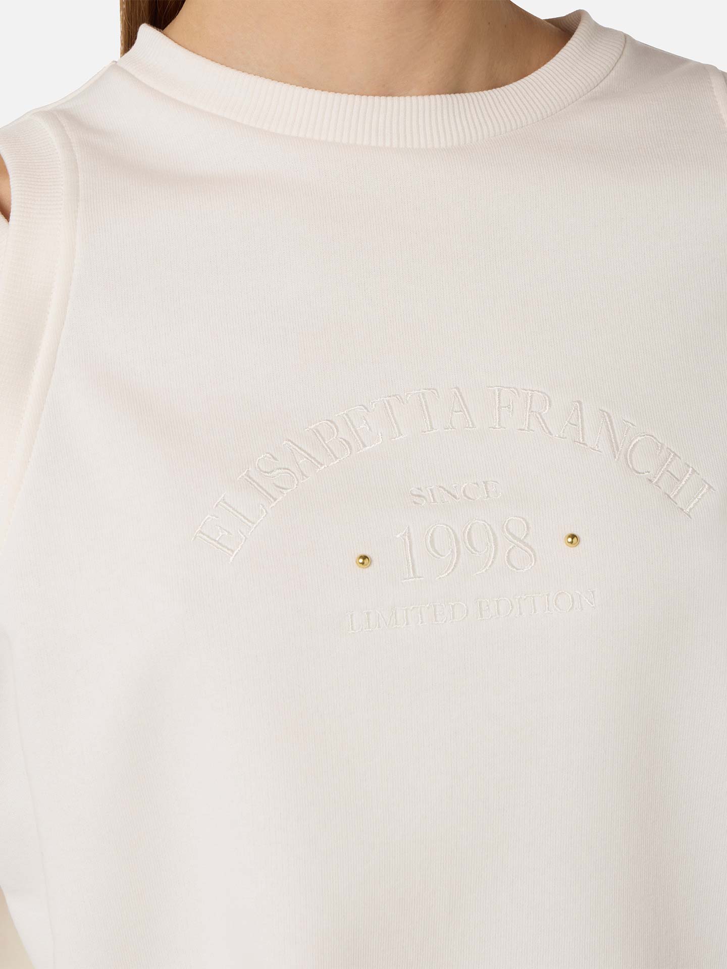 Sweatshirt com Logótipo Bordado