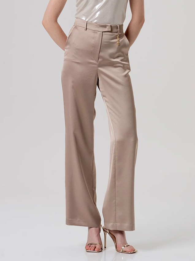 Cal�as de Perna Larga Acetinadas