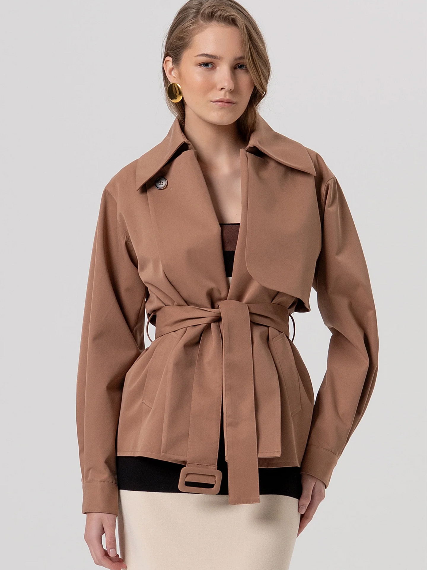 Blusão Curto Oversize