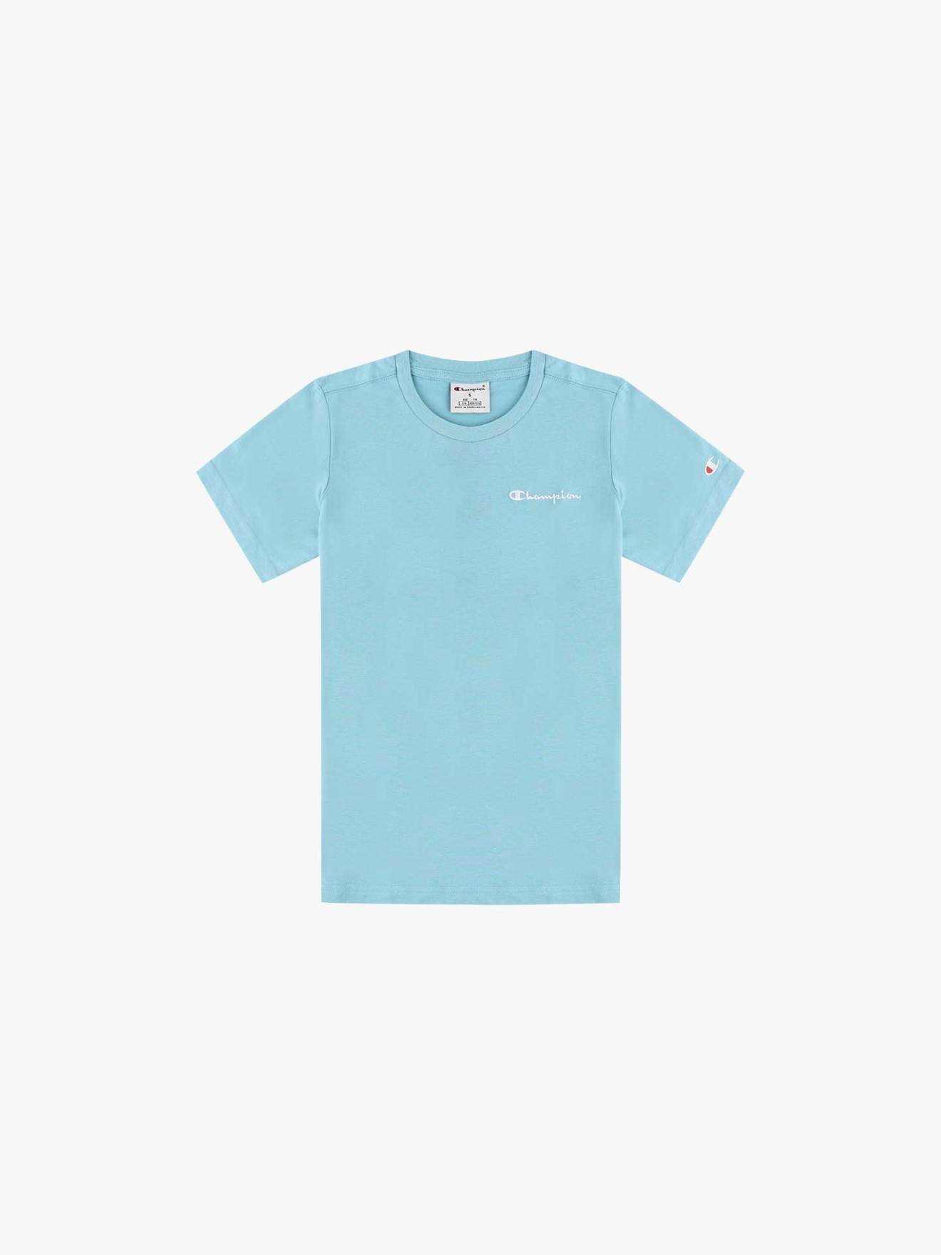 T-shirt com Log�tipo Bordado