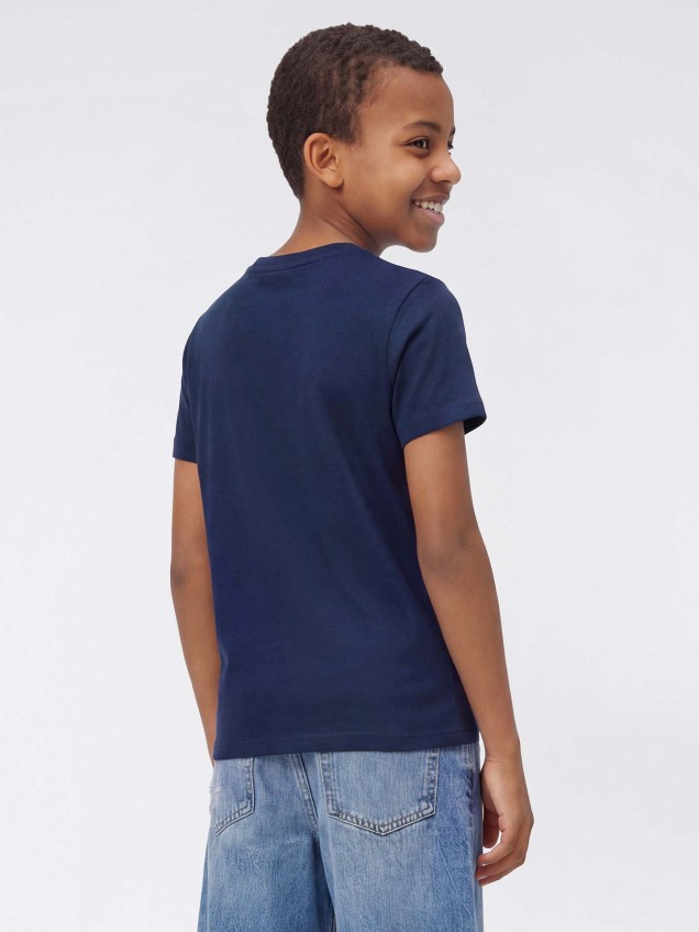 T-shirt com Logótipo Frontal