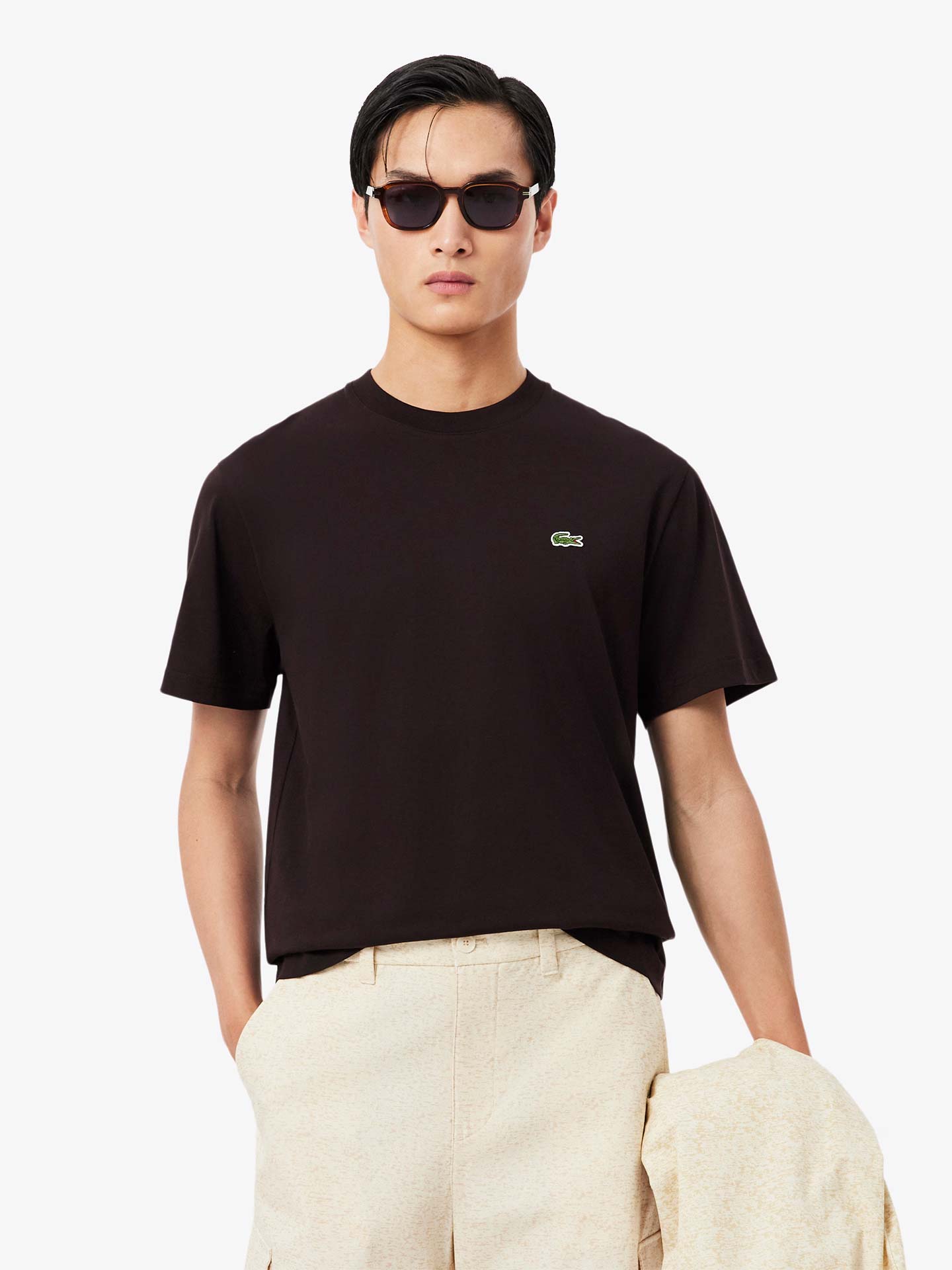 T-shirt com Logótipo Bordado