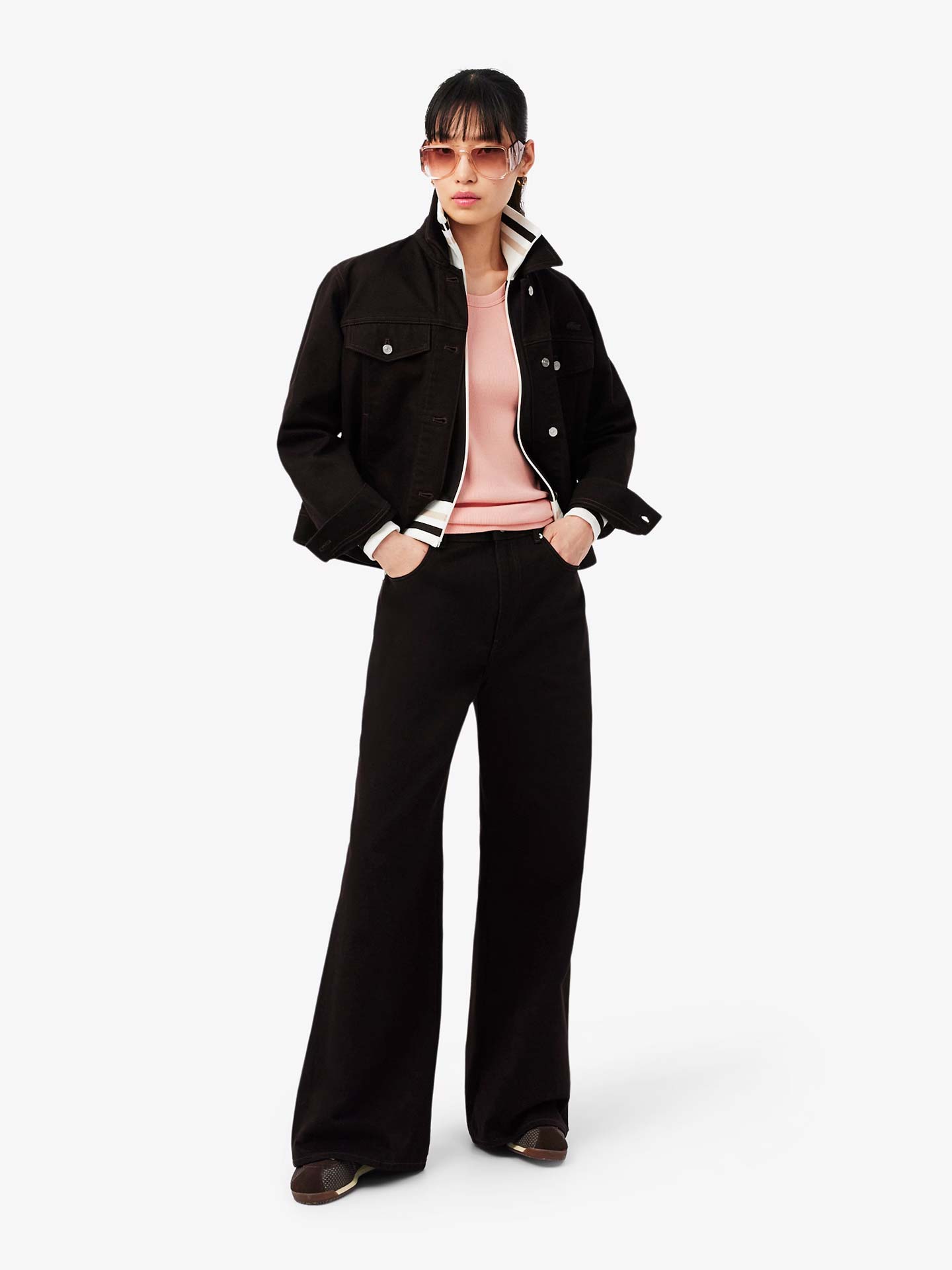 Top sem Mangas em Algodão Slim Fit