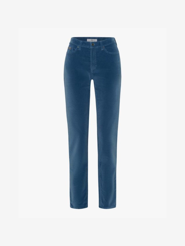 Cal�as de Veludo Slim Fit