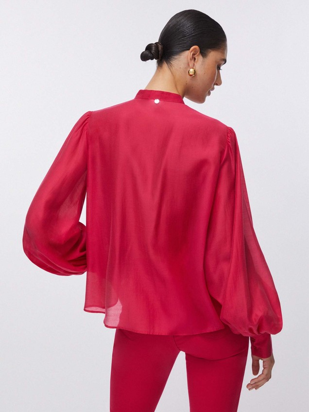 Blusa com Manga Balão