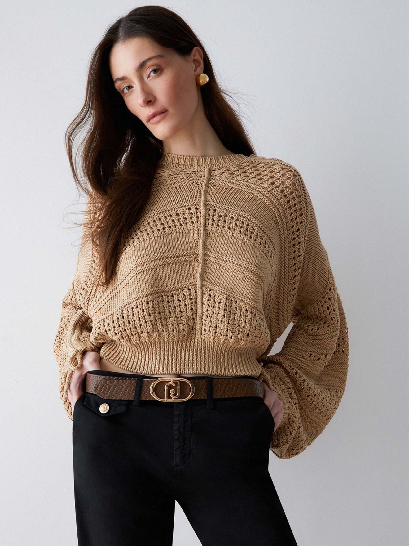 Cinto Revers�vel com Monograma