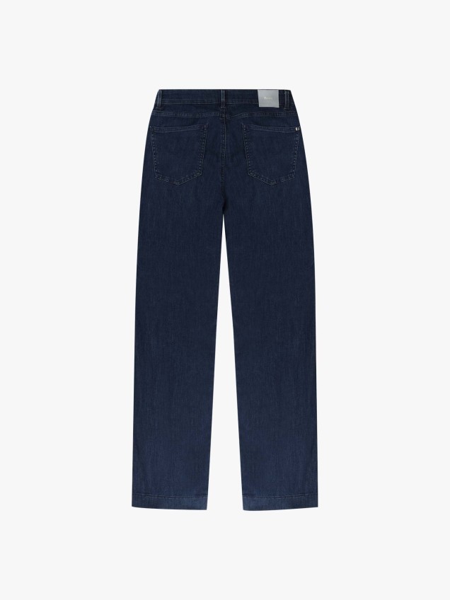 Calças de Ganga de Perna Larga