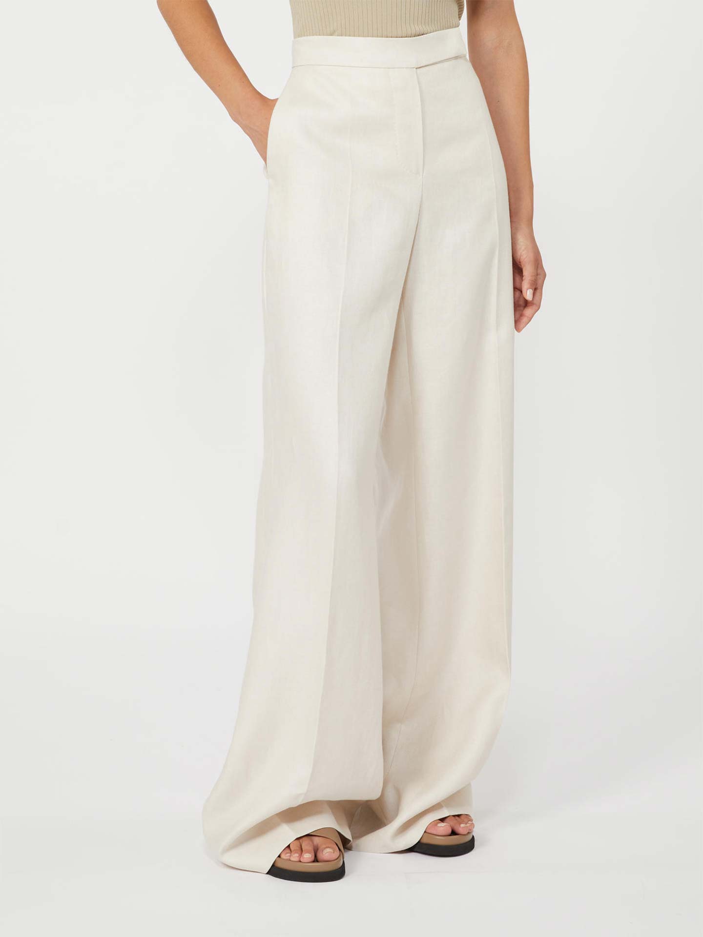 Calças de Perna Larga MXMBADESSE