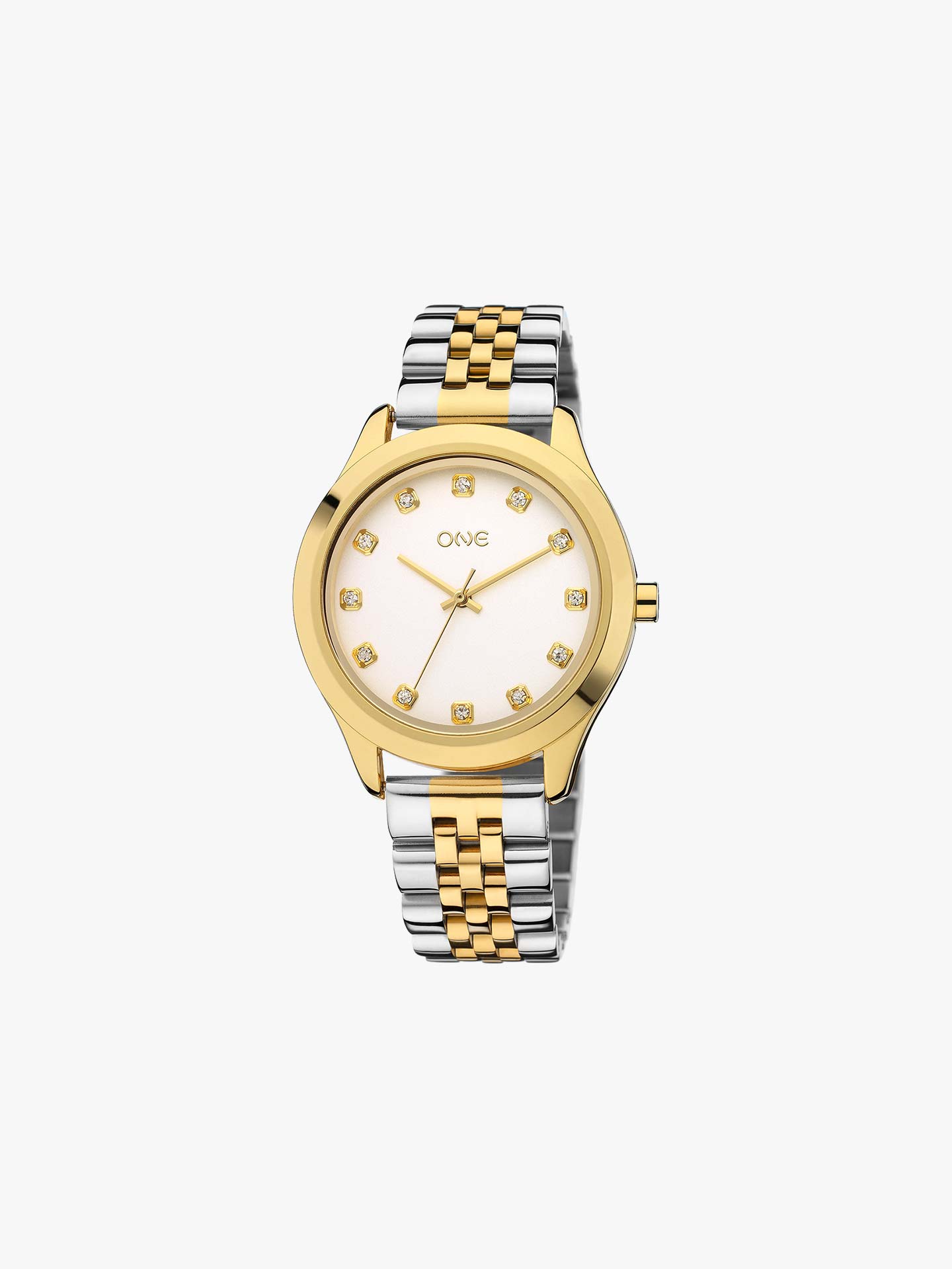 Rel�gio Twin Bicolor