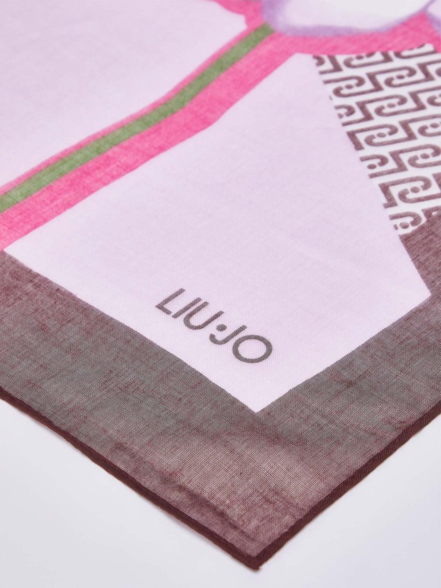 Lenço Grande Estampado