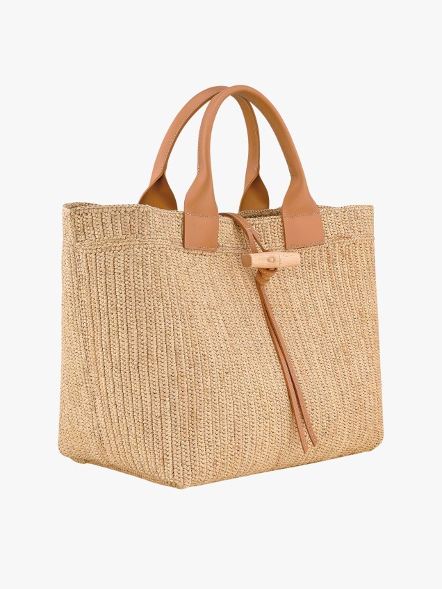 Saco Tote Le Roseau em Ráfia
