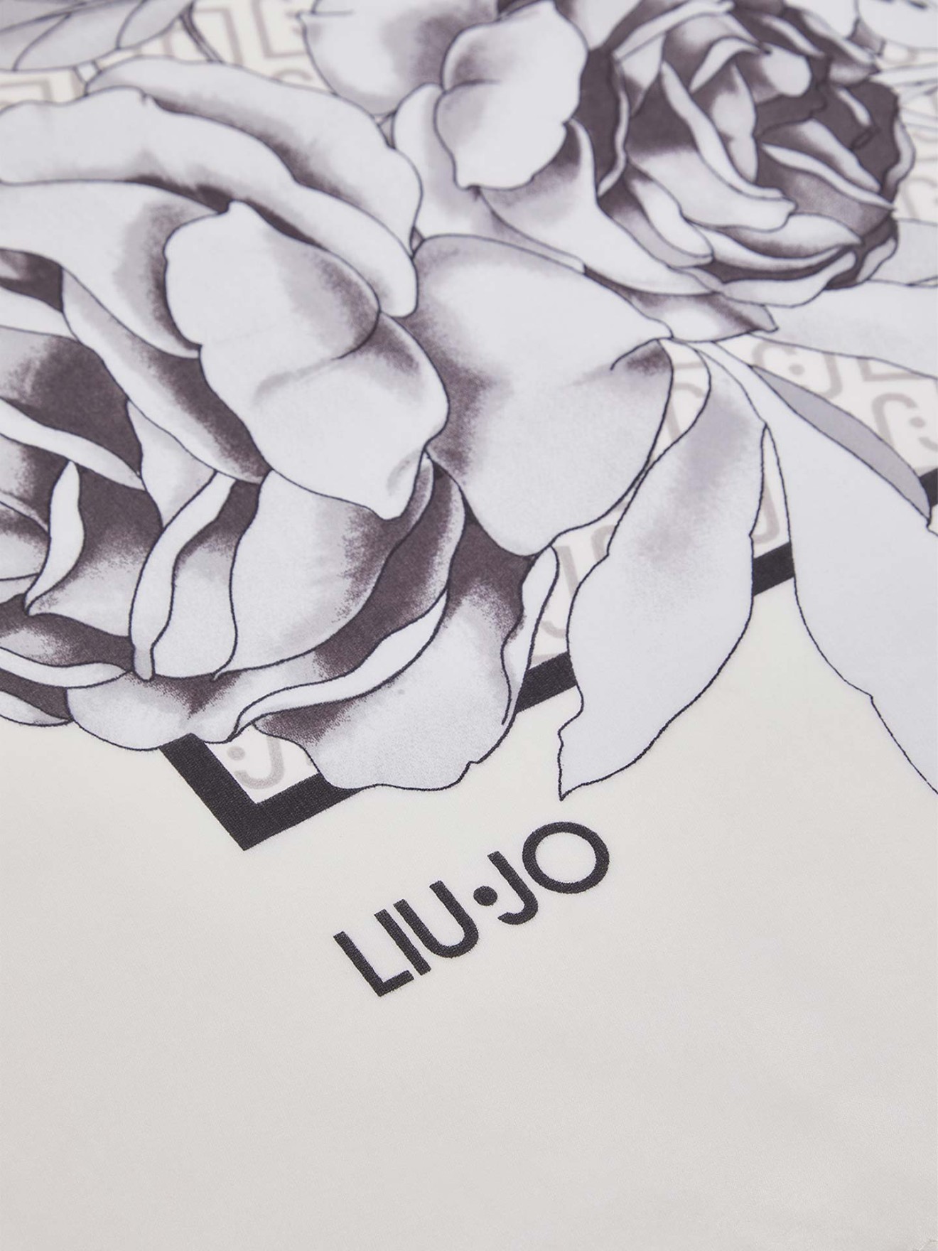 Len�o Quadrado com Estampado