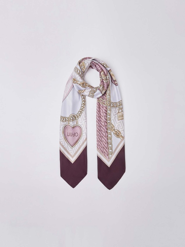 Lenço Grande Estampado