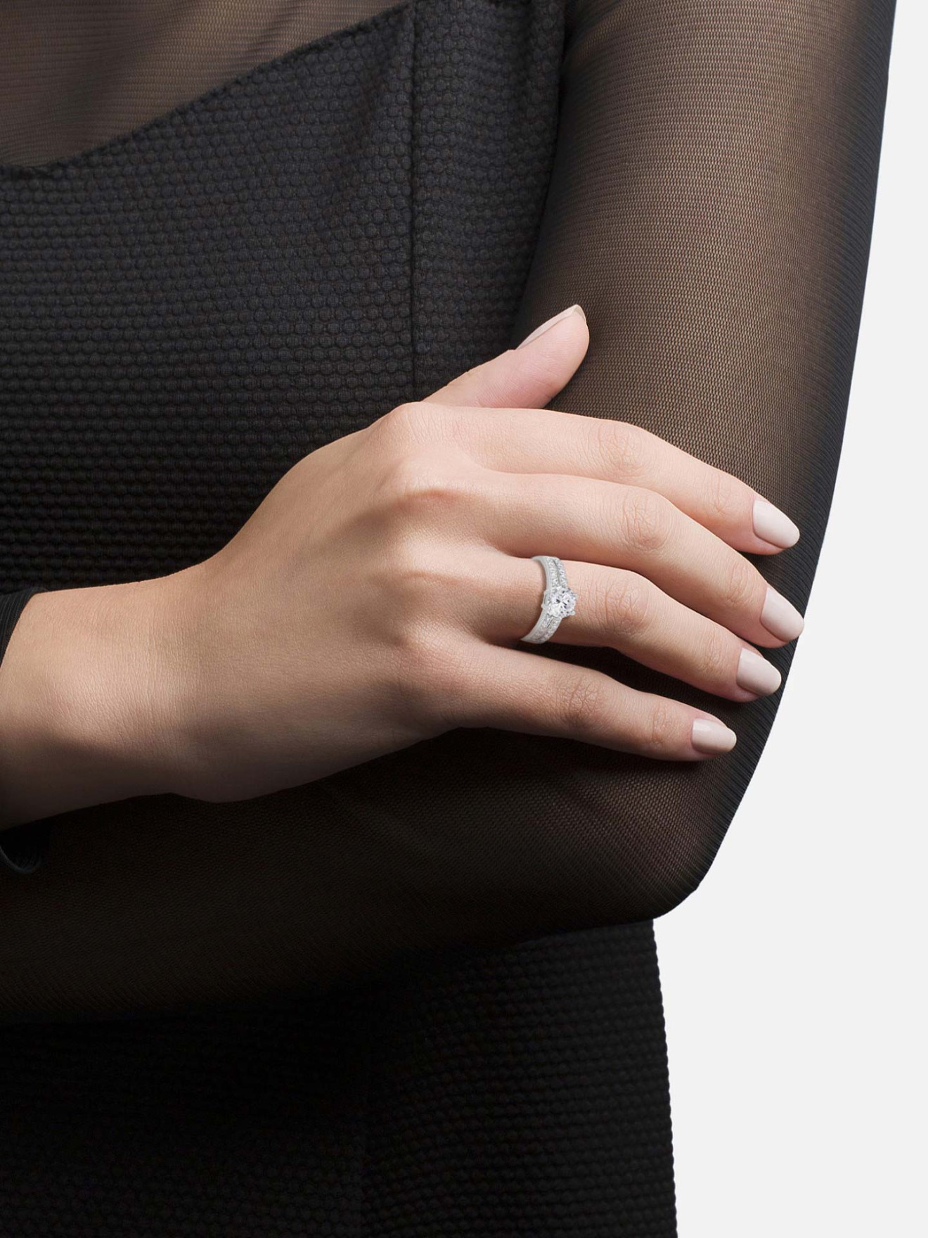 Anel Solitaire Classy