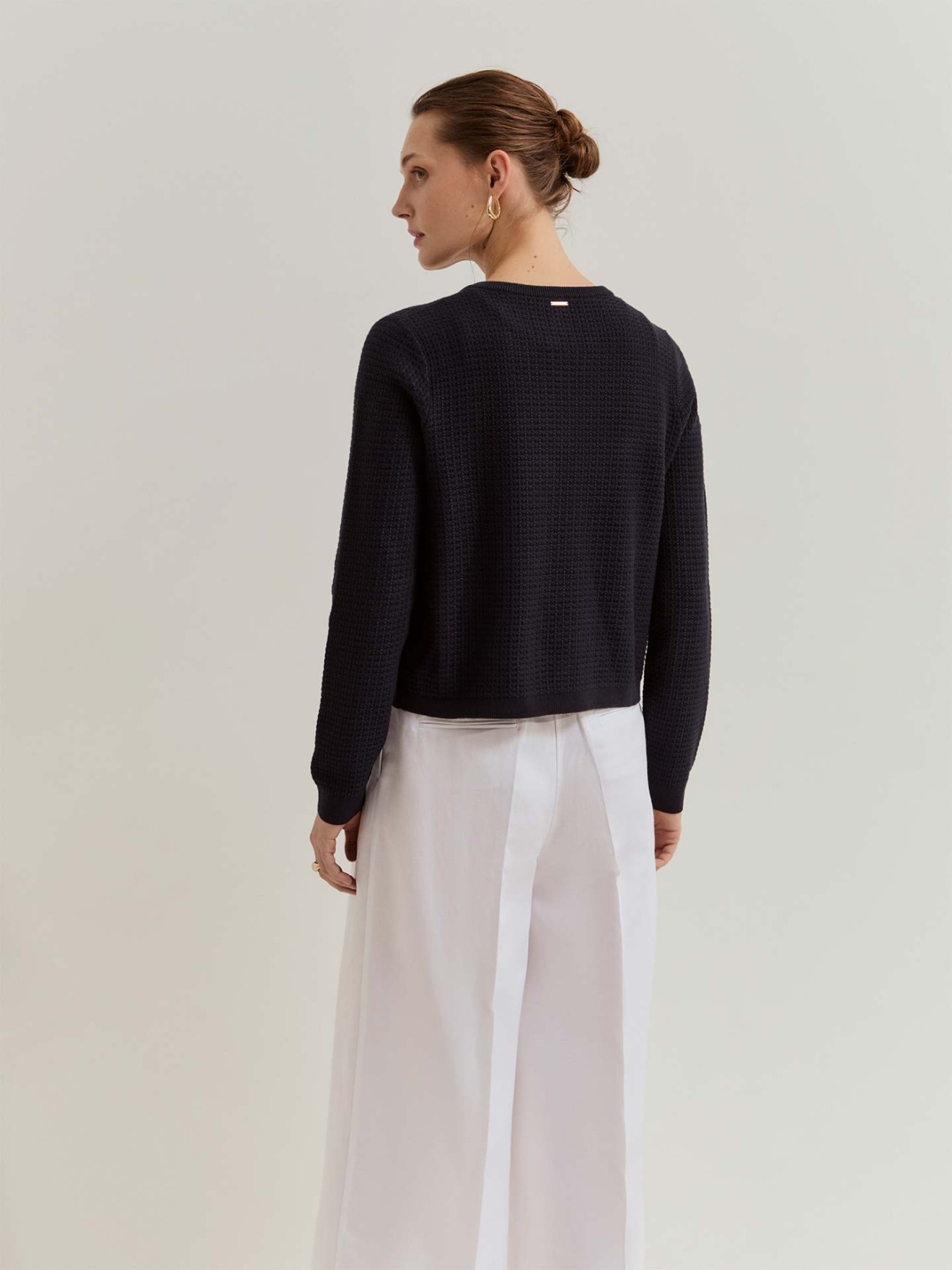 Casaco de Malha Tricotada