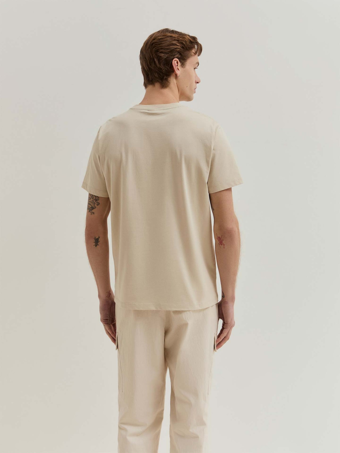 T-shirt com Logótipo Estampado