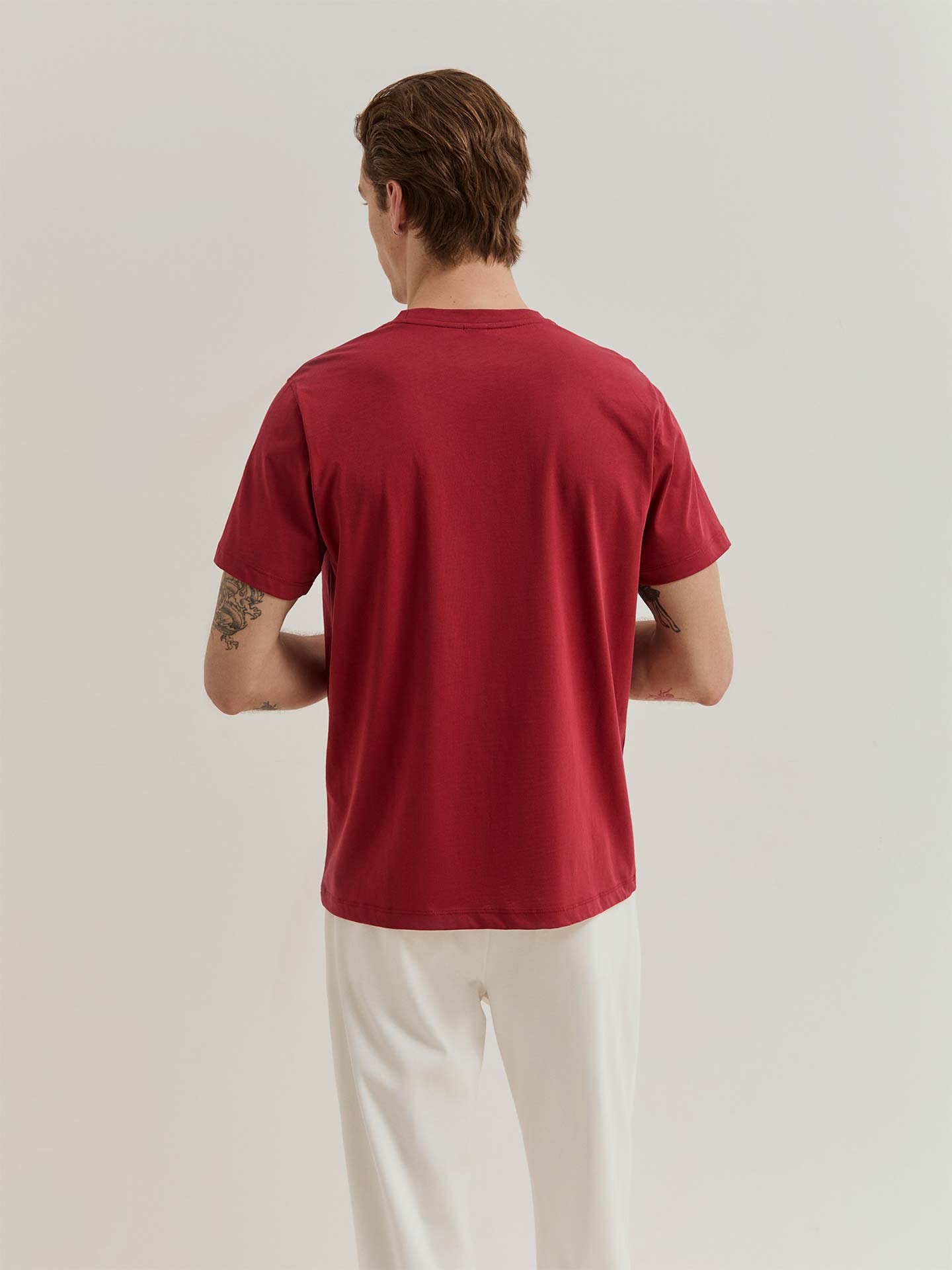 T-shirt com Logótipo Estampado