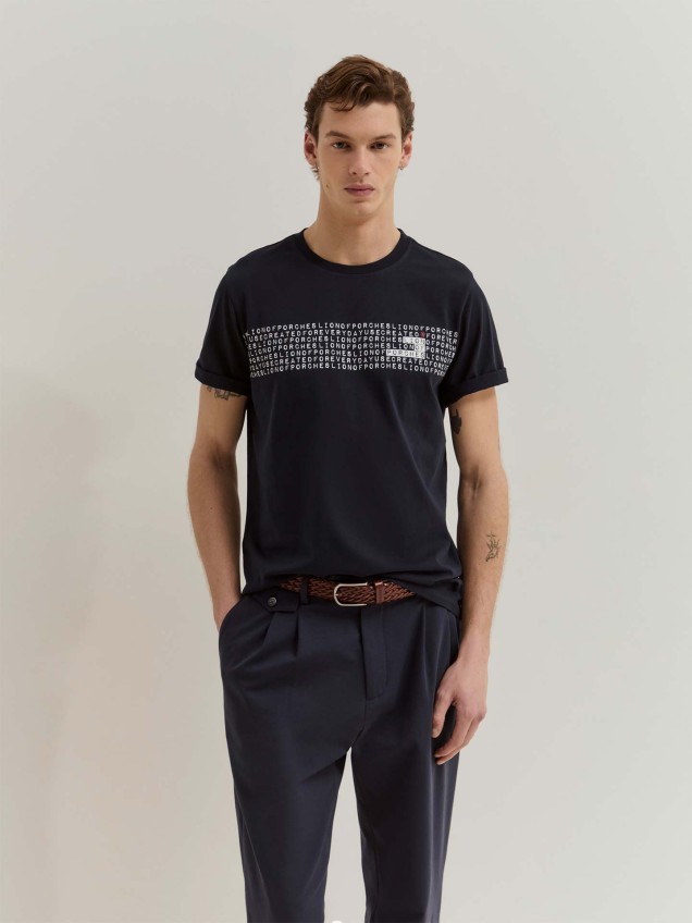T-shirt com Estampado