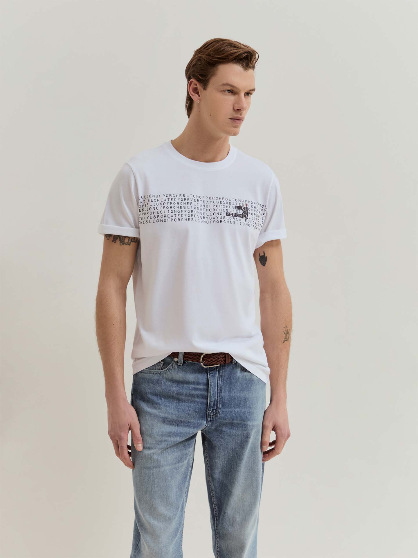 T-shirt com Estampado