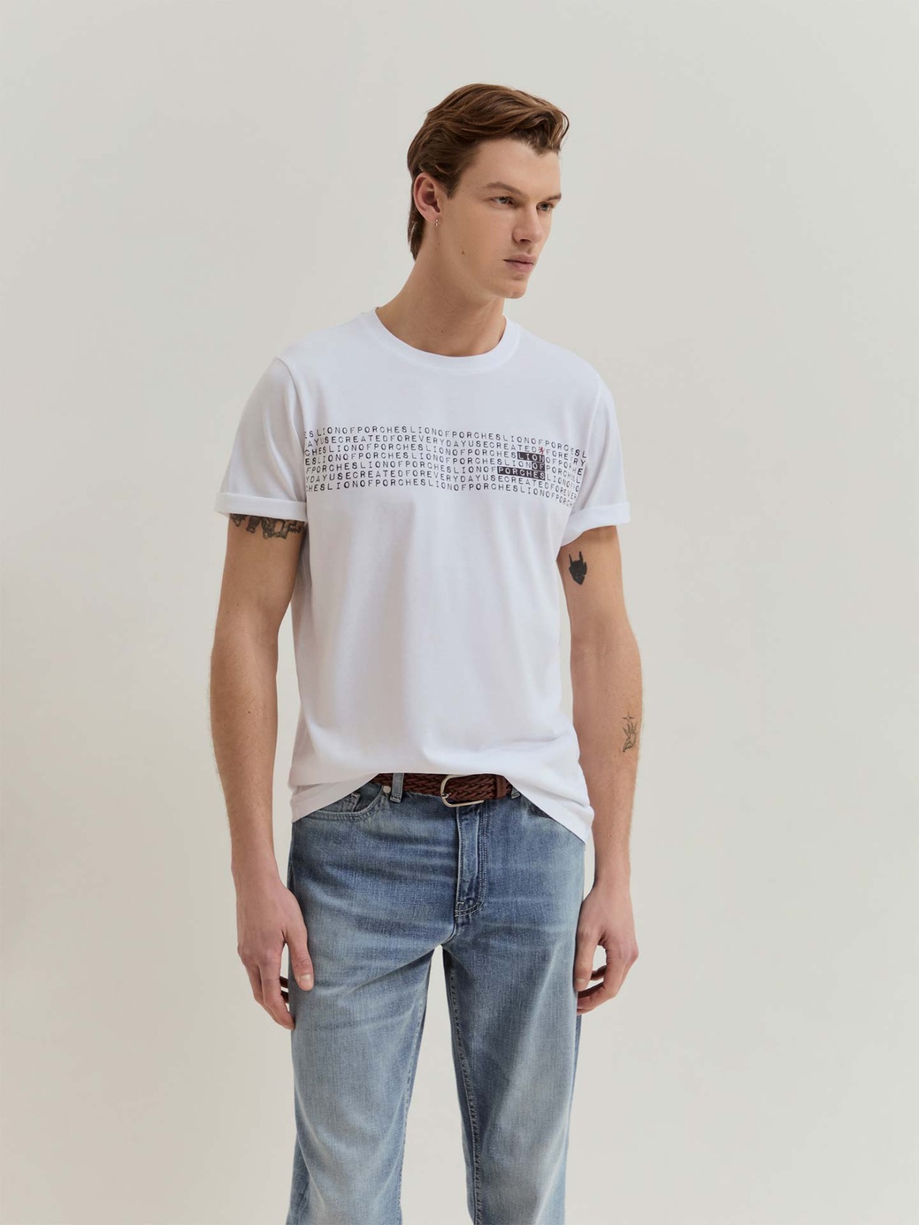 T-shirt com Estampado