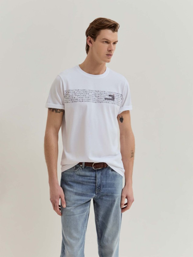T-shirt com Estampado