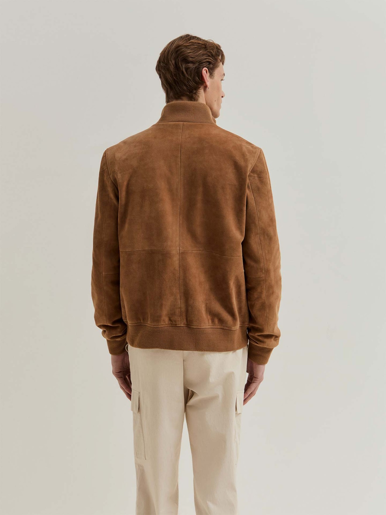 Blus�o Bomber em Camur�a