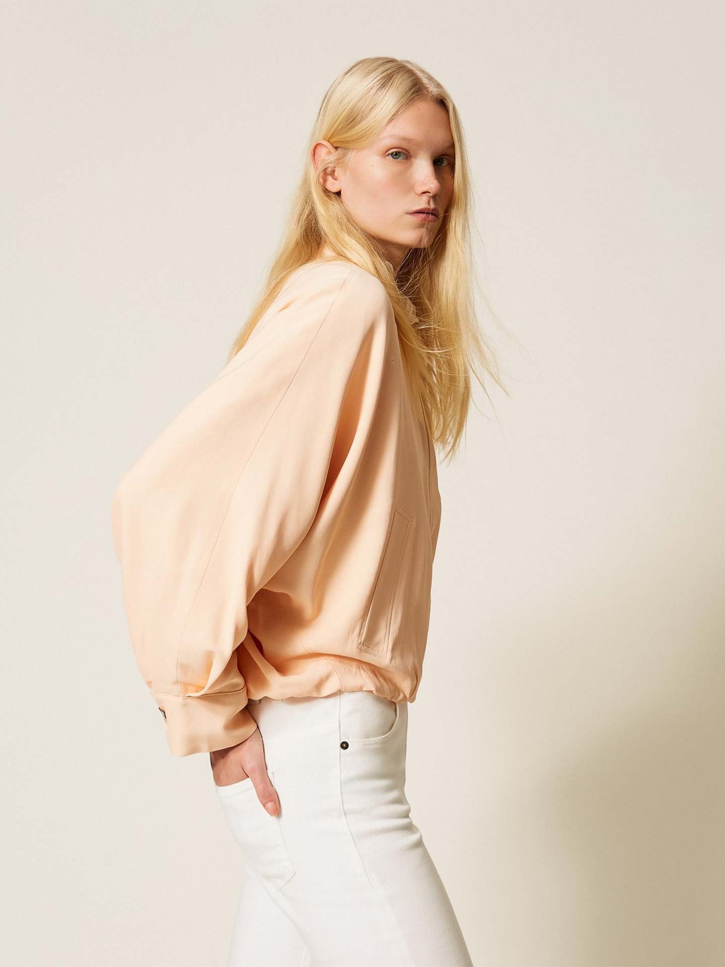 Blusão Bomber de Sarja