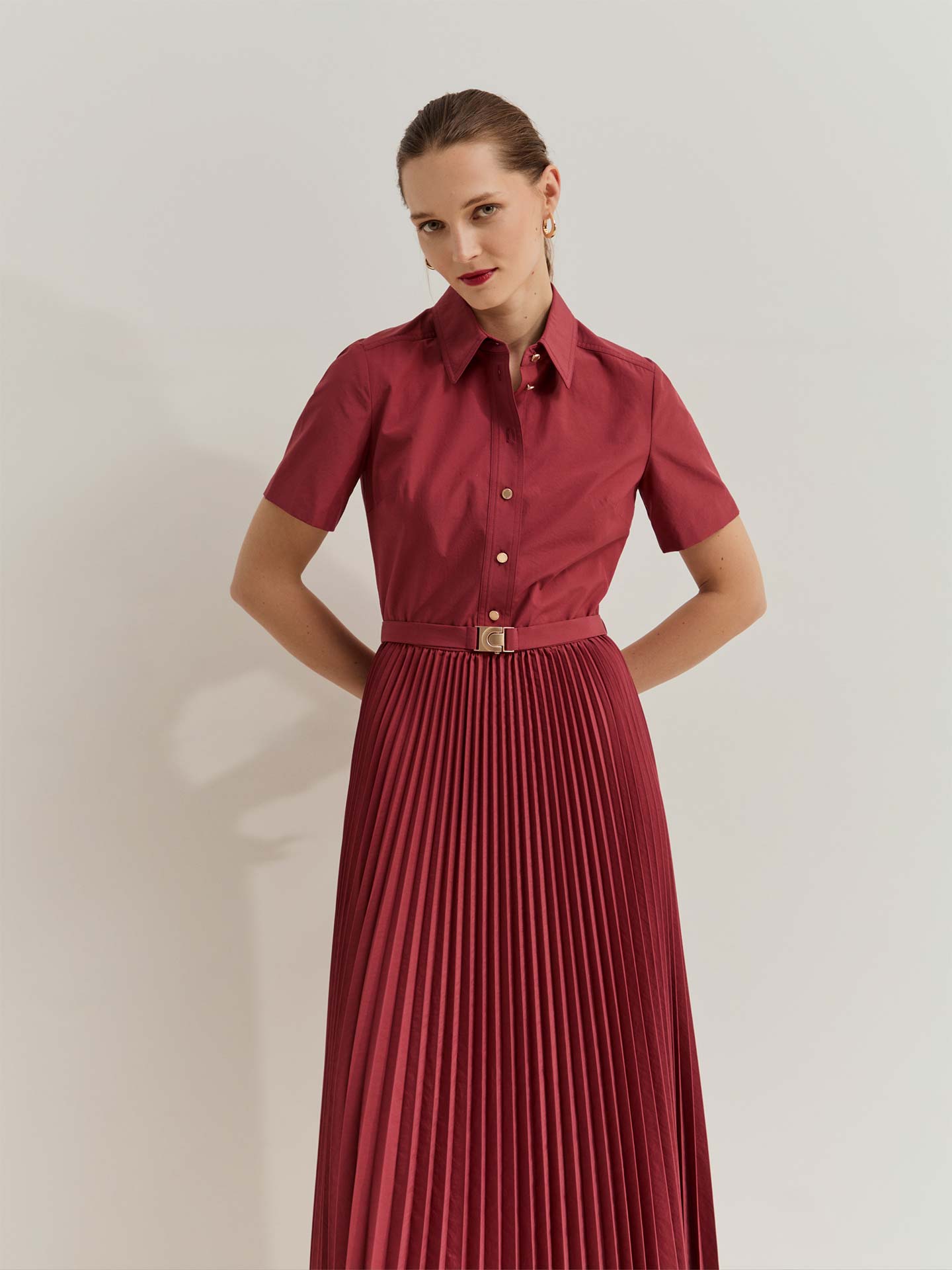 Vestido Camiseiro Midi