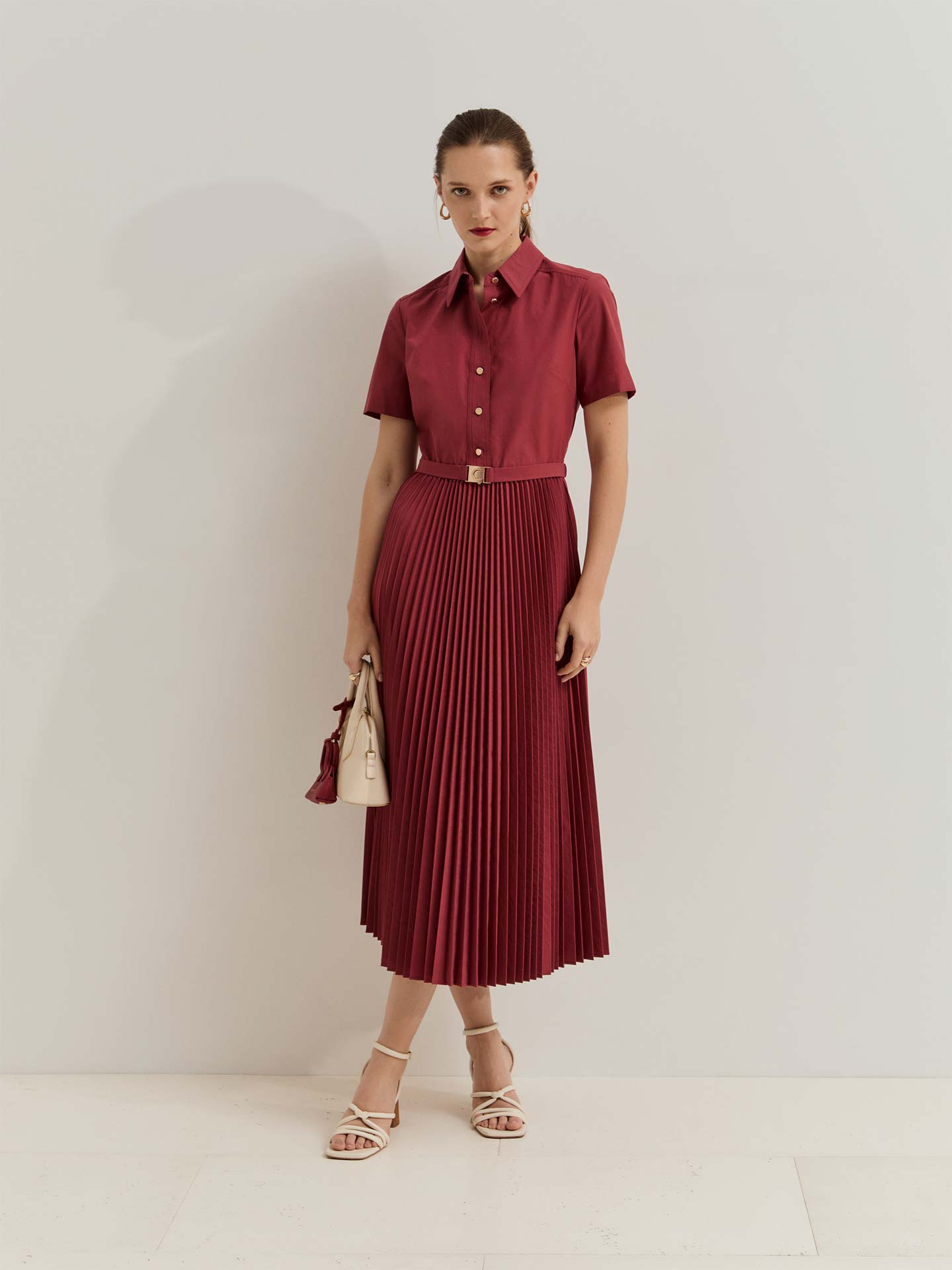 Vestido Camiseiro Midi