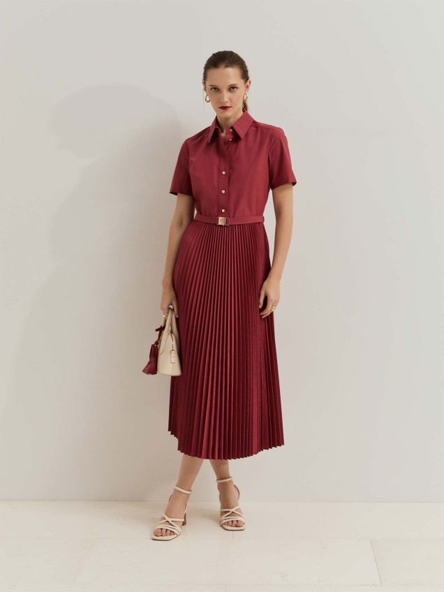 Vestido Camiseiro Midi